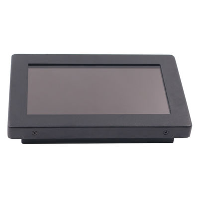 1000nits 7" monitor encaixado quadro HDMI DVI do metal 1024x600