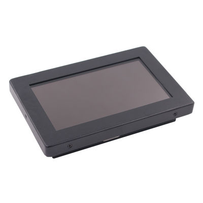 1000nits 7" monitor encaixado quadro HDMI DVI do metal 1024x600