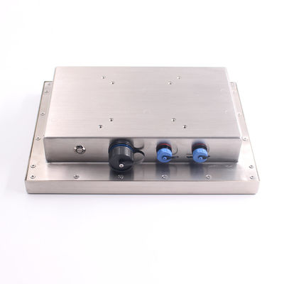 10 aço Resistive do tela táctil 1.5mm da polegada 18W 1000nits LCD