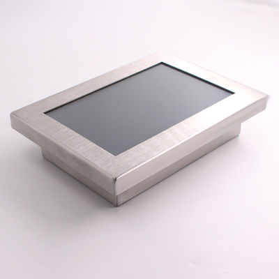 10 aço Resistive do tela táctil 1.5mm da polegada 18W 1000nits LCD