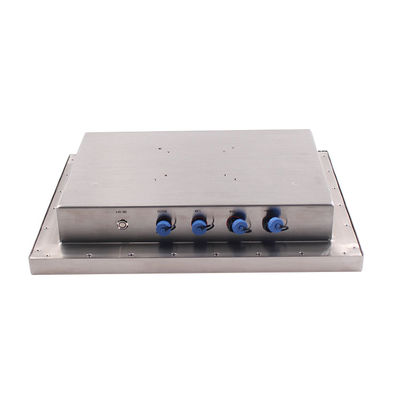 RJ45 PC encaixado impermeável 250nits Bluetooth do painel de 12 polegadas