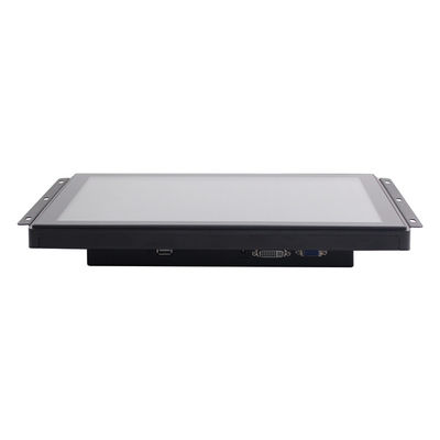 VGA DVI 15" monitor 1000nits do toque do quadro 1024x768 aberto