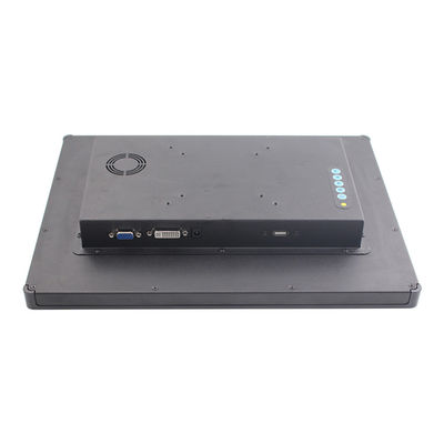 VGA DVI 15" monitor 1000nits do toque do quadro 1024x768 aberto