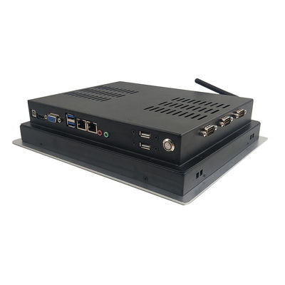10,4 PC Fanless do painel de toque da moldura da polegada 3mm com RS485 RS232