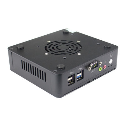 Núcleo Intel J1900 do quadrilátero do SSD da caixa 128G do ITX do computador industrial MINI