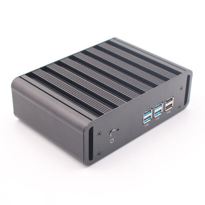 Sistema Fanless do FCC Barebone do PC de Inte I3 I5 I7 5287U 7200U HTPC mini