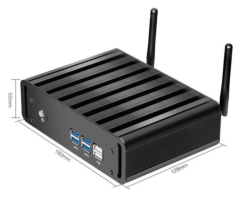 2.7Ghz tipo SSD do PC I7 7500U VGA HDMI 128G do ITX de C HTPC Linux MINI