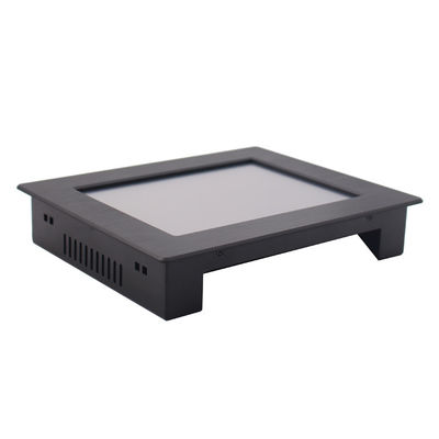 polegada impermeável 1024x768 do monitor 8 de 350nits IP65 LCD com HDMI VGA