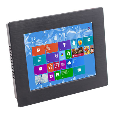 polegada impermeável 1024x768 do monitor 8 de 350nits IP65 LCD com HDMI VGA