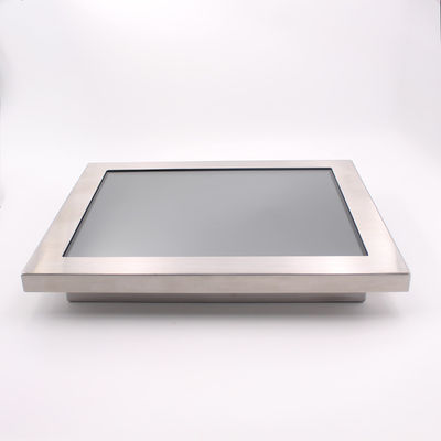 19 monitor IP67 sem emenda 18W HDMI do painel da polegada SS304 1280x1024 Lcd
