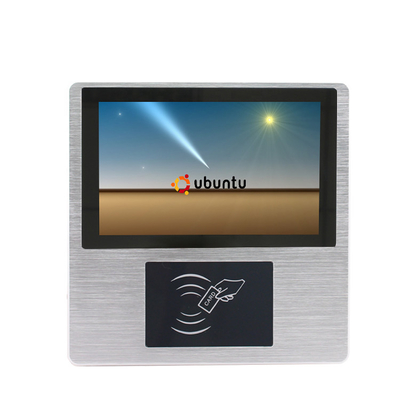 PC de Industrial Touch Panel do leitor do RFID ponto de entrada 7&quot; do FCC de 10 milissegundos montagem da parede