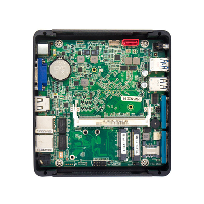 RS232 ITX duplo NUC MINI Computer Aluminum Alloy With HDMI VGA