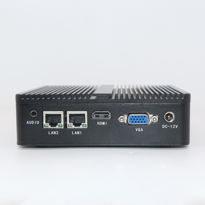 Liga de alumínio refrigerando passiva do MINI PC do ITX com porto da exposição do EdP de HDMI VGA