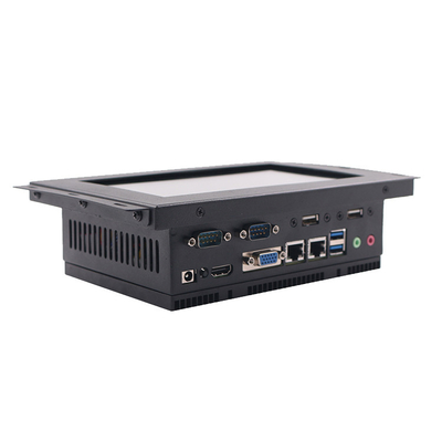 RS232 encaixou o PC do painel do metal de COM do FCC do PC 10.1in Tft do painel de toque