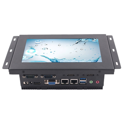 RS232 encaixou o PC do painel do metal de COM do FCC do PC 10.1in Tft do painel de toque