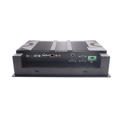 Áspero sem emenda industrial Fanless do PC 1000nits 24V do painel de toque