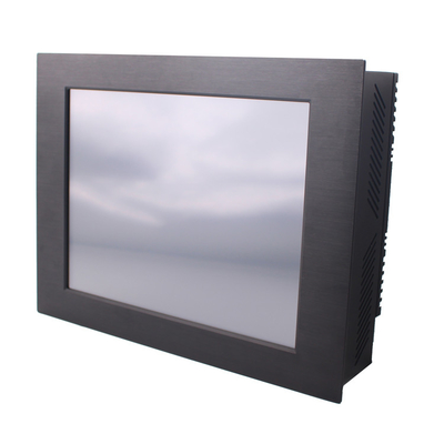 PC de alumínio do painel de toque de Linux 15 polegadas Fanless para o sistema de HMI