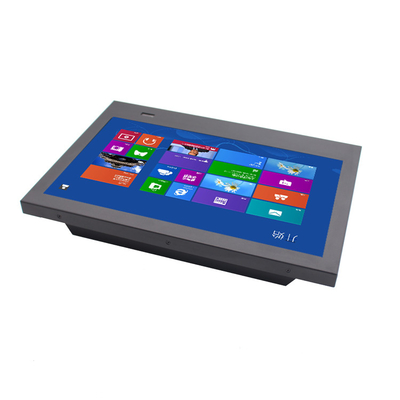 Toque do PC 250cd/M2 IR do painel do leitor HMI de AIO 15,6 processador central 18W de Intel J4105 da polegada