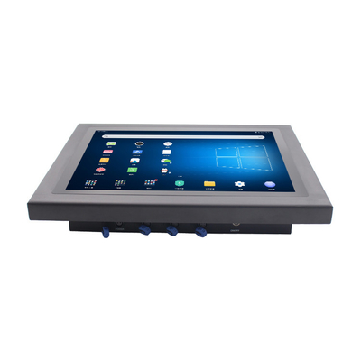 Ponto de entrada liso do cerco IP65 do metal do toque impermeável do PC PCAP do painel 1280×1024