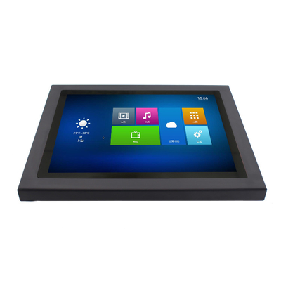 18W Lcd exterior indicam 350nits 17 a antena impermeável de WIFI do toque da polegada PCAP
