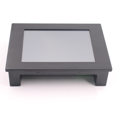 Controlador de alumínio da parte dianteira IP65 Penmount da exposição do LCD do monitor do tela táctil da moldura