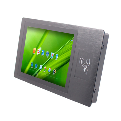 Antena impermeável do PC 350nits Android 8,0 capacitivos do painel da tabuleta da frequência ultraelevada RFID