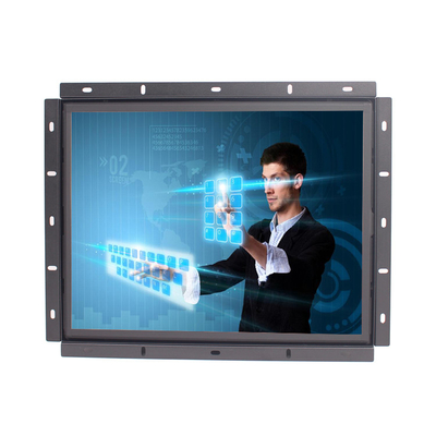 Prolongamento Resistive do 4:3 do monitor do LCD do quadro aberto do tela táctil 250nits