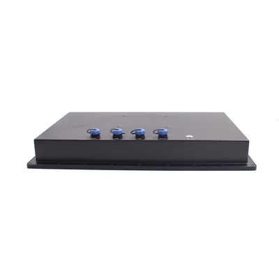 IP65 completo PCAP encaixou pontos impermeáveis do PC RJ45 RS232 do toque os 10 capacitivos