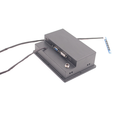 monitor industrial da montagem do painel de 9-36v DVI VGA para o tela táctil Resistive do carro
