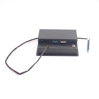 monitor Resistive industrial do tela táctil 1024x768 parte dianteira de alumínio IP65 da moldura de 7 polegadas