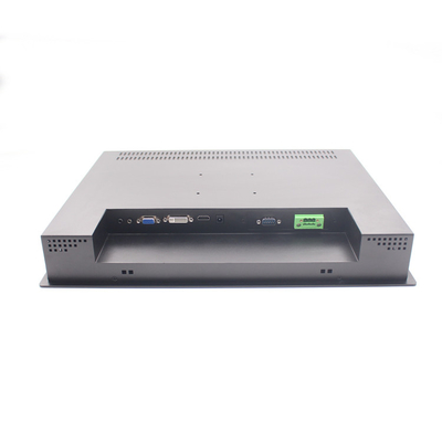 Sinal industrial do poder DVI VGA HDMI do carro do monitor 24V do tela táctil do porto RS232