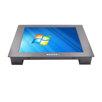O monitor da montagem do painel de DVI 17 polegadas, 36V HDMI encaixou a exposição interativa