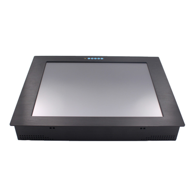 19 monitor industrial da montagem do painel da parte dianteira IP65 da polegada com toque Resistive