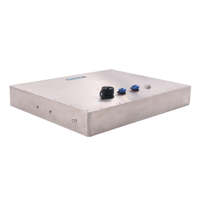 Porto impermeável de aço inoxidável 17 do monitor Resistive HDMI do écran sensível da polegada IP65