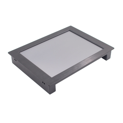 Do monitor Resistive do diodo emissor de luz do écran sensível da parte dianteira IP65 caixa de alumínio do metal para o armário do quiosque